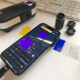 Prosty wybór przysłony pomiarowej za pomocą iPhone'a 14 Pro i xade nano+ oraz NCS Colourpin SE